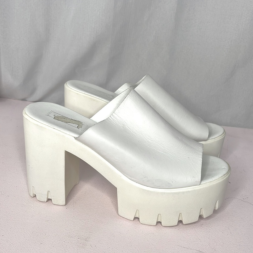 Topshop Chunky Platform Heels